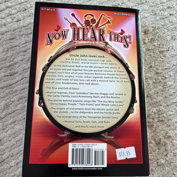 Uncle John's Bathroom Reader: Plunges Into Music - Picture 2 of 2